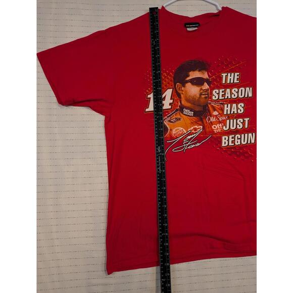 NASCAR Tony Stewart 14 Season Has Just Begun Tour Graphic T-Shirt Mens XL - Picture 6 of 8